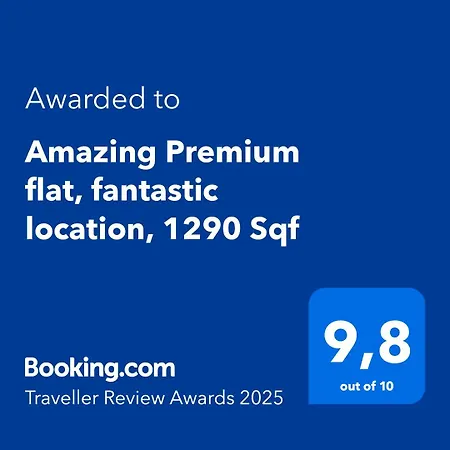 Apartment Amazing Premium Flat, Fantastic Location, 1290 Sqf